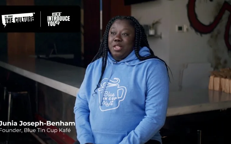 Blue Tin Cup Kafe